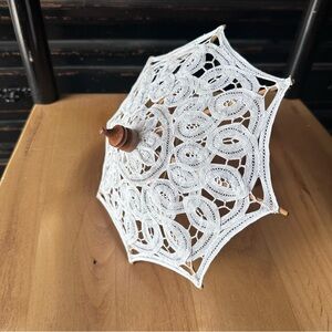 Imperial Elegance Lace Doll Parasol